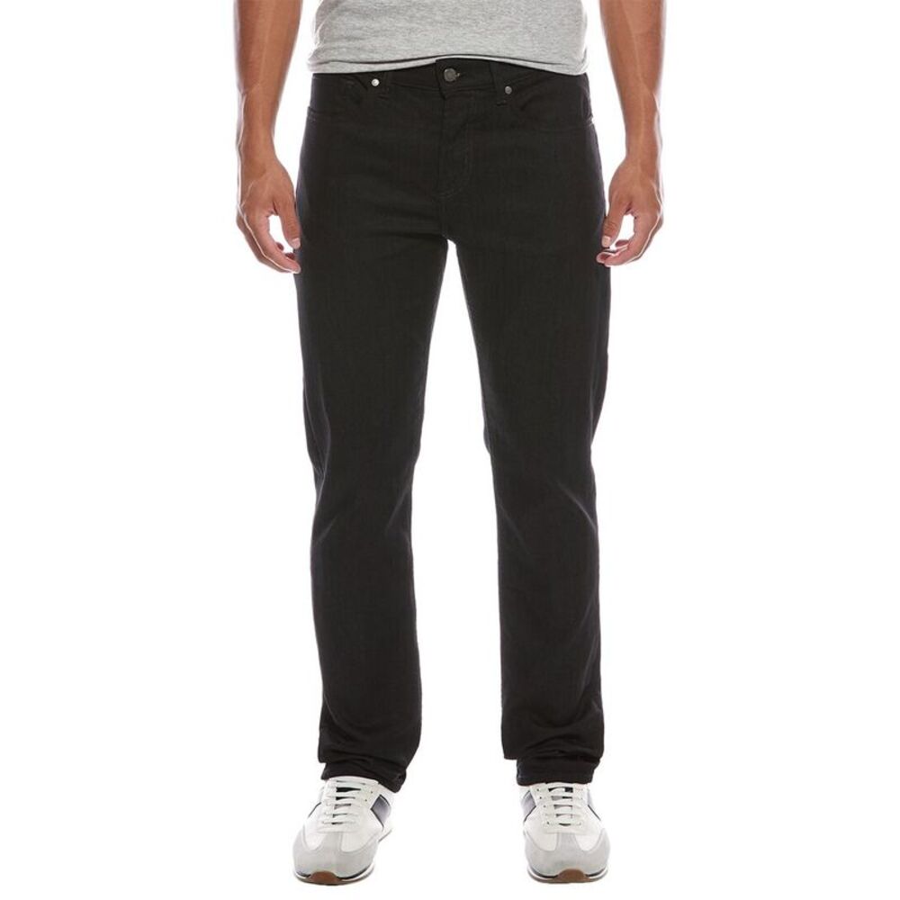 7 For All Mankind Men's Slim Black Jeans